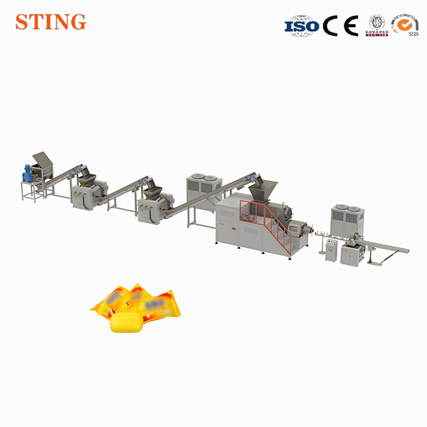 400kg/h Full Auto Toilet Soap Production Line（Standard Version）